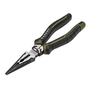 Long Nose Pliers, Draper Expert 28521 High Leverage Long Nose Pliers, 200mm, Draper