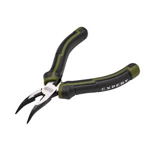 Long Nose Pliers, Draper Expert 28612 Mini Bent Nose Pliers, 125mm, Draper