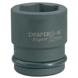 Sockets, Draper Expert 04999 18mm 3 4 inch Square Drive Hi Torq 6 Point Impact Socket, Draper