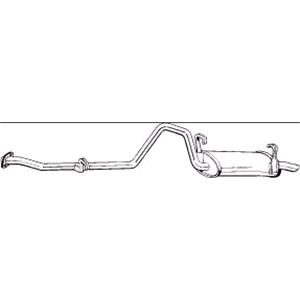 Uncategorised, TOYOTA TERCEL 83 88, Bosal