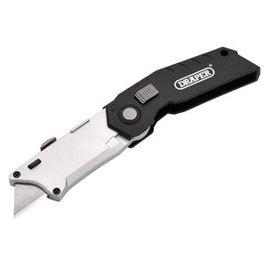 Knives, Draper 28845 Folding Retractable Twin Blade Knife, Draper