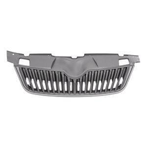 Grilles, Skoda Fabia 2010 2015 Grille, Matte Black, TUV Approved, 