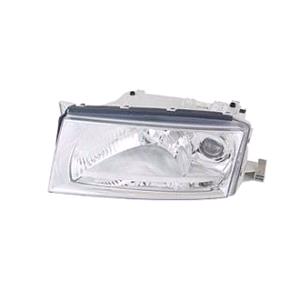 Lights, Left Headlamp (With Integrated Fog Lamp, Original Equipment) for Skoda OCTAVIA Combi 2001 2004, 