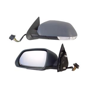 Wing Mirrors, Left Wing Mirror (electric, heated, indicator lamp, primed cover) for Skoda OCTAVIA Combi, 2004 2009, 