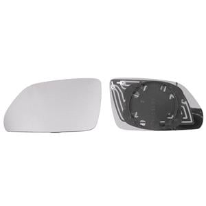 Wing Mirrors, Left Wing Mirror Glass (heated) and Holder for Volkswagen Polo Saloon, 2005 2009, 