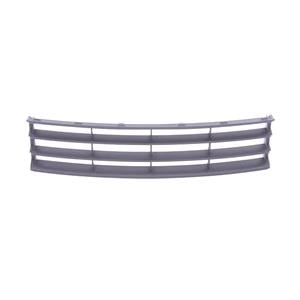 Grilles, Skoda Octavia 2009 2012 Front Bumper Grille, Centre, Matte Dark Grey, 