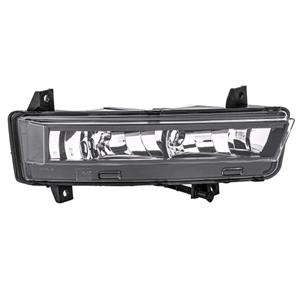 Lights, Right Front Fog Lamp (Takes H16 Bulb, Supplied Without Bulb, With Cornering Function, Original Equipment) for Skoda OCTAVIA 2013 to 2017, 