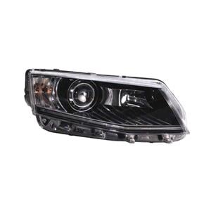 Lights, Right Headlamp (Xenon, Takes D3S Bulb, With LED Daytime Rinning Light, Original Equipment) for Skoda OCTAVIA 2013 2017, 