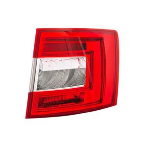 Lights, Right Rear Lamp (LED / Halogen, Estate Models, Supplied Without Bulbholder, Original Equipment) for Skoda OCTAVIA Combi 2012 to 2017, 