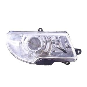 Lights, Right Headlamp (Bi Xenon, Takes D1S / H3 Bulbs, With Curve Light, Supplied With Ballast & Motor, Original Equipment) for Skoda SUPERB 2008 2013, 