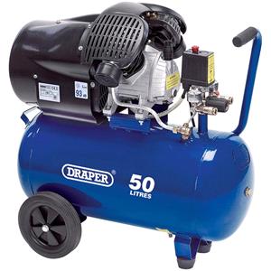 Direct Driven Air Compressors, Draper 29355 50L Air Compressor (2.2kW), Draper