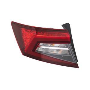 Lights, Lefthand Rear Lamp (Outer On Quarter Panel LED / Halogen Supplied With Bulbholder)  for Skoda KAROQ 2017 to 2022, 