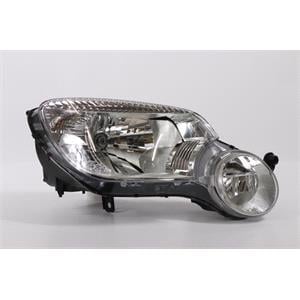Lights, Right Headlamp (Reflector Type, Halogen, With Fog Light, With Motor, Original Equipment) for Skoda YETI 2009 on, 
