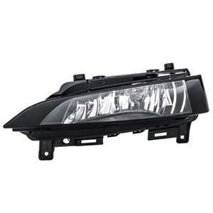 Lights, Left Front Fog Lamp (Takes H8 Bulb Supplied With Bulb) Original Equipment for Skoda Scala 2019 to 2024, 