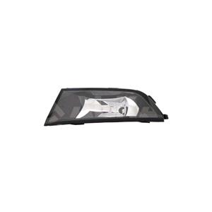 Lights, Left Front Fog Lamp (Takes H8 Bulb, Black Bezel) for Skoda Fabia 2018 2021, 
