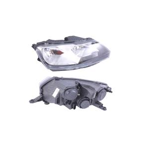 Lights, Right Headlamp (Halogen, Takes H7 / H15 Bulbs, Supplied With Bulbs, Original Equipment) for Skoda RAPID 2012 to 2017, 