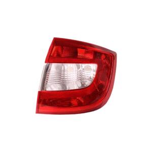 Lights, Right Rear Lamp (Bright Red, Supplied Without Bulbholder) for Skoda RAPID 2012 on, 
