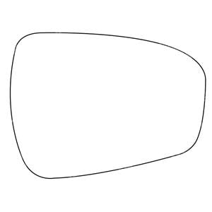 Wing Mirrors, Right Stick On Wing Mirror Glass for FORD MONDEO V Hatchback, 2014 Onwards, SUMMIT