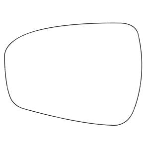 Wing Mirrors, Left Stick On Wing Mirror Glass for FORD MONDEO V Hatchback, 2014 Onwards, SUMMIT