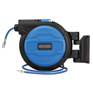 Air Hoses, Draper 29675 Retractable Air Hose Reel, 20m, 10mm ID, Draper