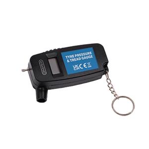 Tyre Pressure Gauges, Draper 29939 Digital Tyre Pressure and Tread Depth Gauge, Draper