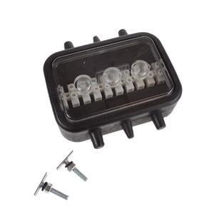 Uncategorised, 10 WAY RUBBER JUNCTION BOX (MAYPOLE) BK, MAYPOLE
