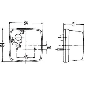 Lights, HELLA Combination Rearlight 2SW003014137, HELLA