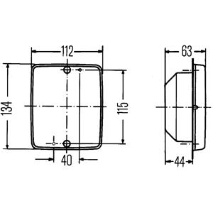 Lights, HELLA Tail Light, HELLA