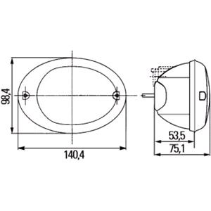 Lights, HELLA Combination Rearlight 2SD343130017, HELLA