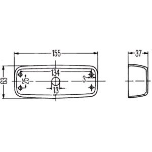Lights, HELLA Combination Rearlight 2SD001305021, HELLA