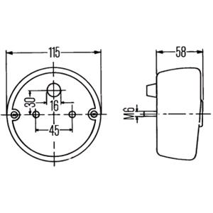 Lights, HELLA Combination Rearlight 2SE001679051, HELLA
