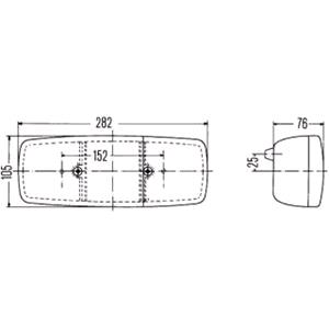 Lights, HELLA Combination Rearlight 2SD001699511, HELLA