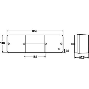 Lights, HELLA Combination Rearlight 2SE997088001, HELLA