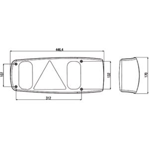 Lights, HELLA Combination Rearlight 2VP007502041, HELLA