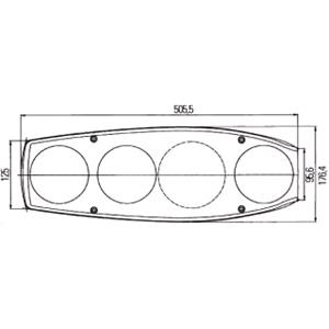 Lights, HELLA Combination Rearlight 2VA341419111, HELLA