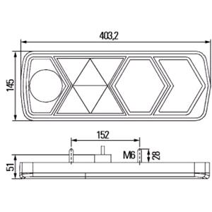 Lights, HELLA Combination Rearlight 2VP340950051, HELLA