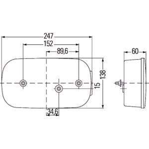 Lights, HELLA Combination Rearlight 2VP998232261, HELLA