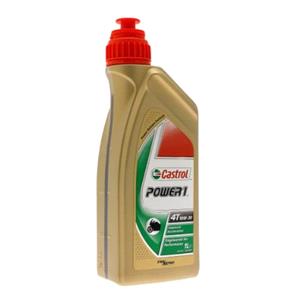 Engine Oils and Lubricants, Castrol Power 1 4T   4 Stroke   10W 30   Semi Synthetic   1 Litre, Castrol
