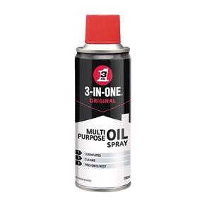 Engine Oils and Lubricants, 3 IN ONE Multi Purpose Oil Spray   200ml, WD40
