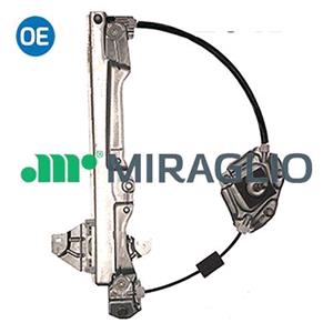 Window Regulators, Miraglio Window Regulator, Manual, Left Rear   30267B, Miraglio