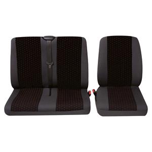 Commercial single and double van seat covers   Mercedes VITO Box 2014 Onwards