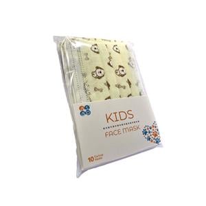 Face Masks, ASAP Non Woven, 3 Ply Kids Face Mask, Puppy Print w  Elasticated Ear Loops (Pack of 10), ASAP Innovations