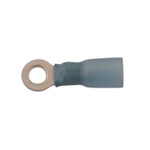 Terminal Connectors, Connect 30200 Wiring Connectors   Blue   Heat Shrink Ring   4.0mm   Pack Of 25, CONNECT