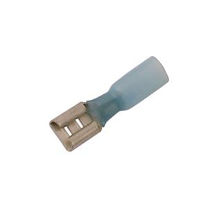 Terminal Connectors, Connect 30207 Wiring Connectors   Blue   6.3mm Male Heat Shrink Slide on   Pack Of 25, CONNECT