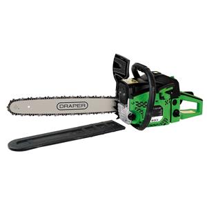 Chainsaws , Draper 30273 Petrol Chainsaw, 45cc, 450mm/18", Draper