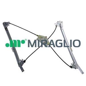 Window Regulators, Miraglio Window Regulator, Left Front, Electric, without electric motor    302982, Miraglio
