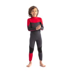 Wetsuits, JOBE Boston Fullsuit 3|2mm Youth Wetsuit - Red - Size 128, JOBE