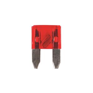Fuses, Connect 30428 Fuses   Auto Mini Blade   Red   10A   Pack Of 25, CONNECT