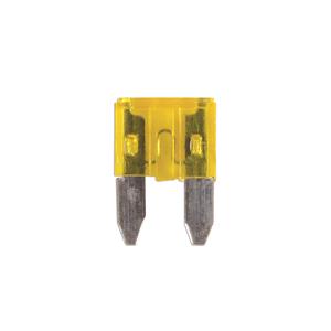 Fuses, Connect 30430 Fuses   Auto Mini Blade   Yellow   20A   Pack Of 25, CONNECT