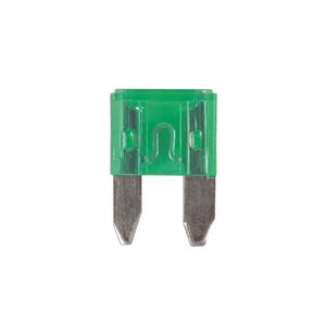 Fuses, Connect 30432 Fuses   Auto Mini Blade   Green   30A   Pack Of 25, CONNECT